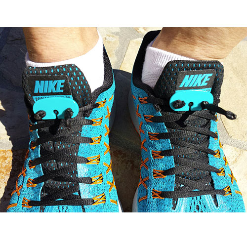 Lace Latch shoelace locks on Nike shoes